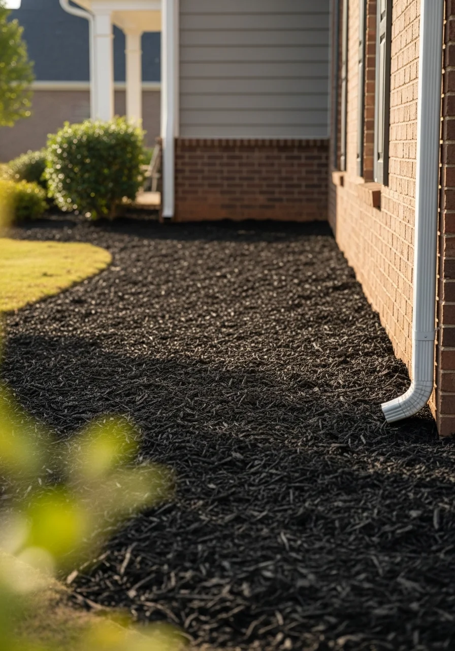 Close-up of a Conyers property exterior showing quality work and local home styles.